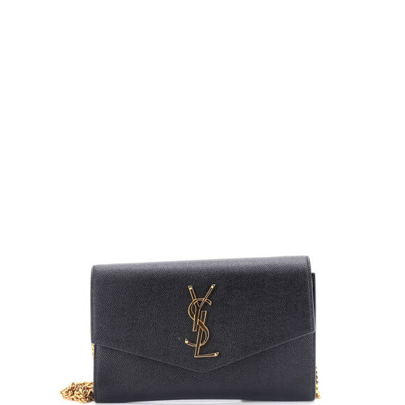 Saint Laurent Uptown Chain Wallet #183494S11B - Picture 1 of 7